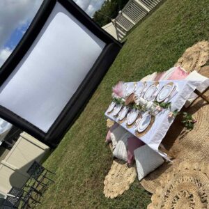 Outdoor Projector, Inflatable Screen and Speaker Rental | Outdoor Movie Night