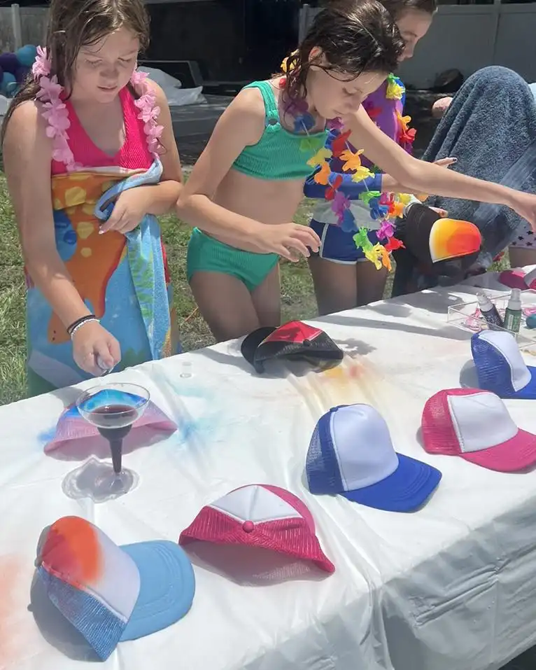 Hat Decorating Party Table - Image 12