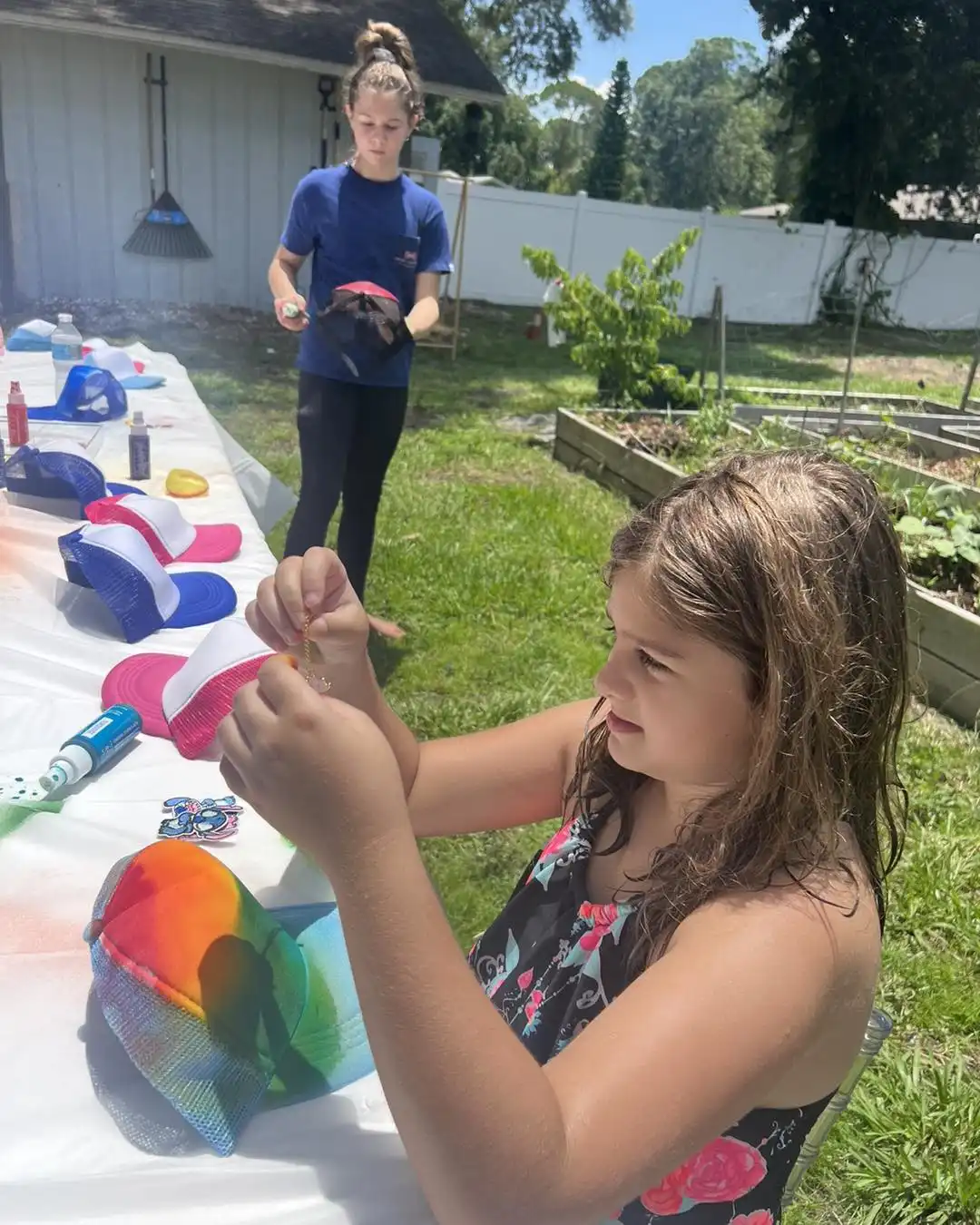 Hat Decorating Party Table - Image 8