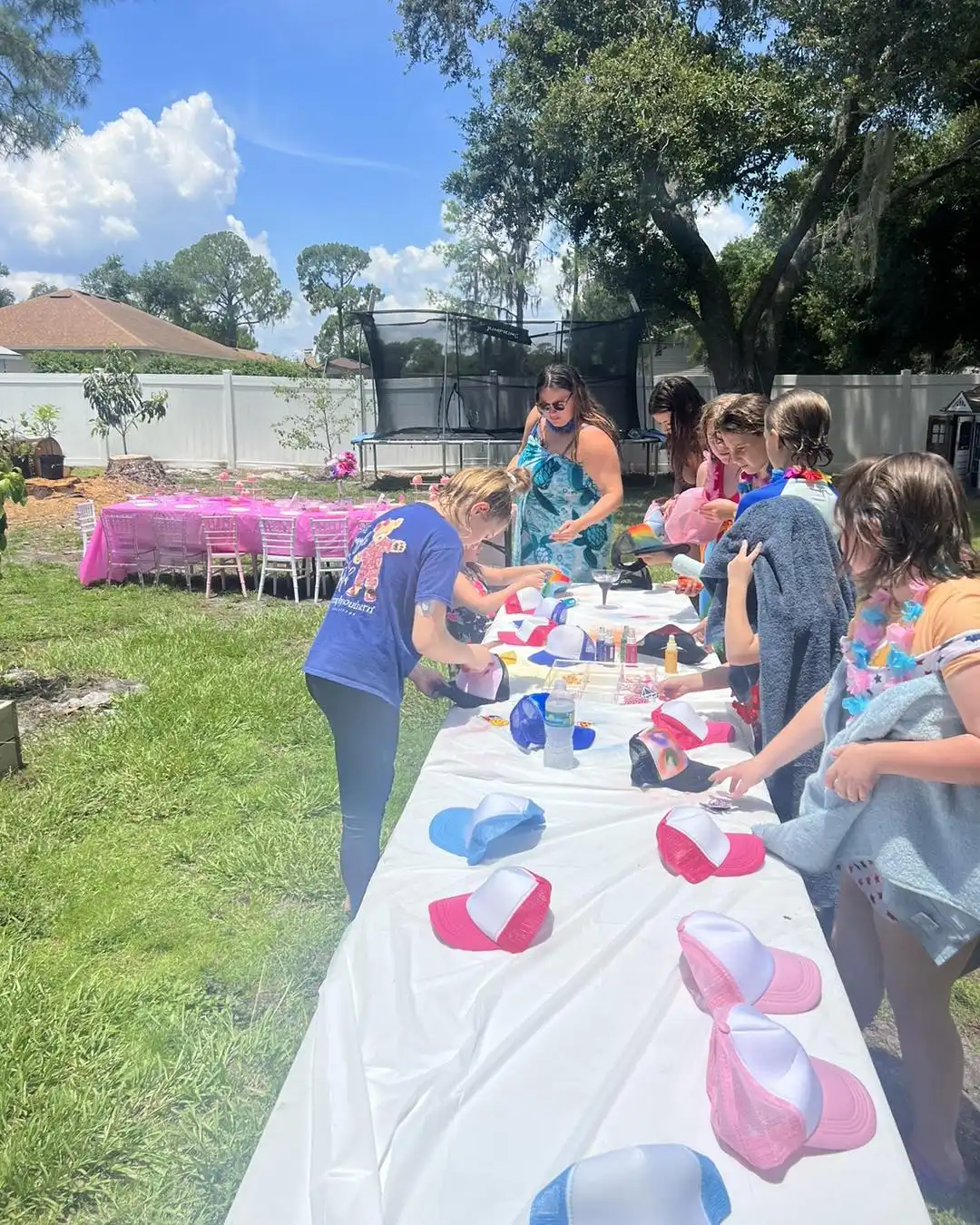 Hat Decorating Party Table - Image 10