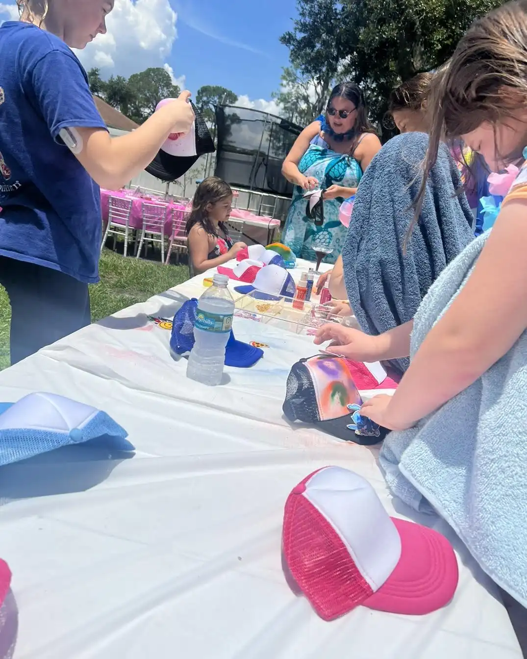 Hat Decorating Party Table - Image 11