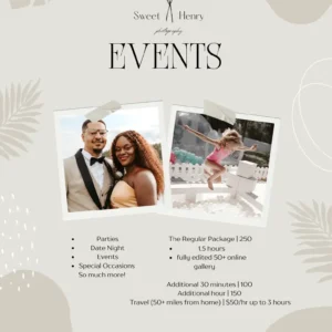 Event Photography Packages