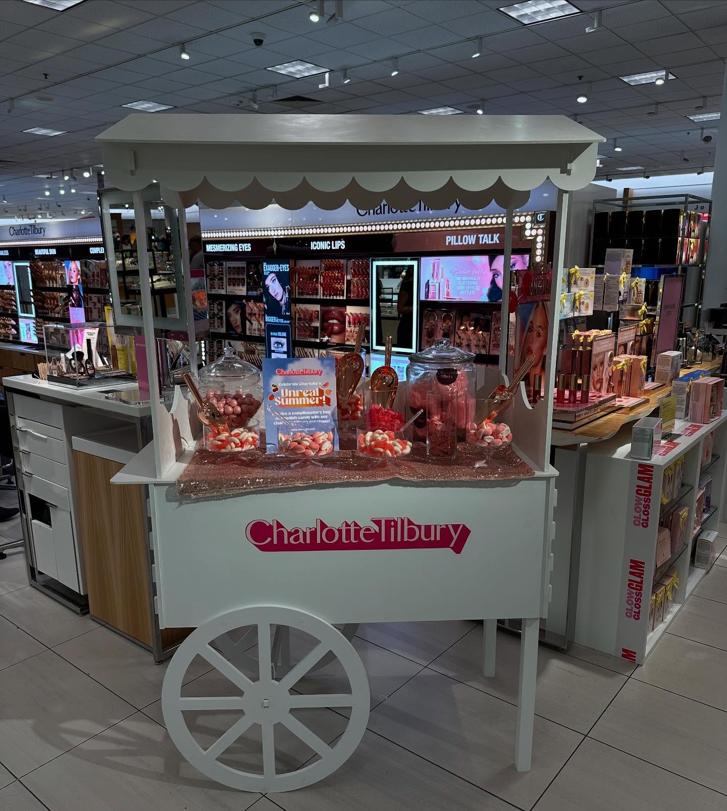 Cart Rentals: Champagne, Snack & Candy, Flower Cart - Image 10