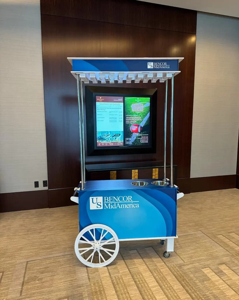 Cart Rentals: Champagne, Snack & Candy, Flower Cart - Image 11